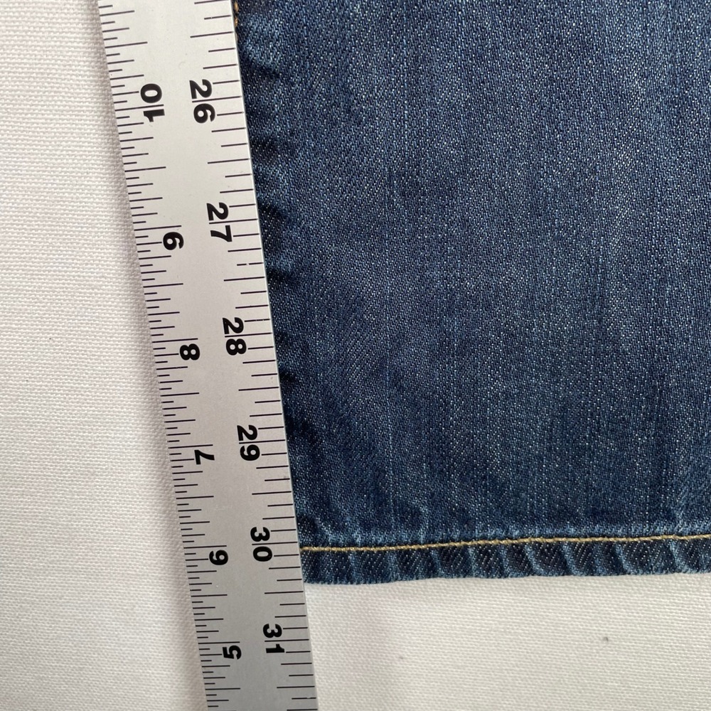 American Eagle Outfitters Men's Straight Jeans - Dark Blue - Picture 5 of 8
